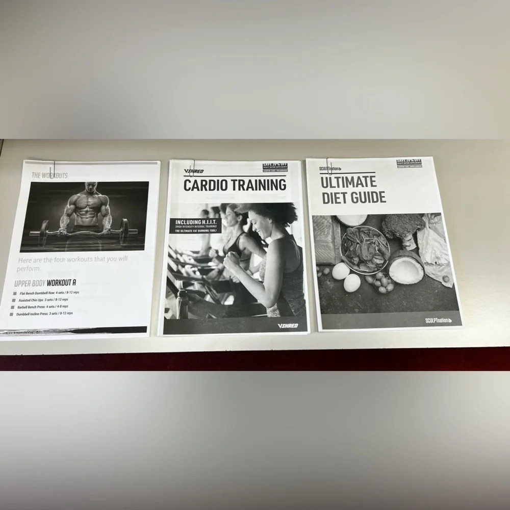 Vshred Workout Packet lose 20+ lbs